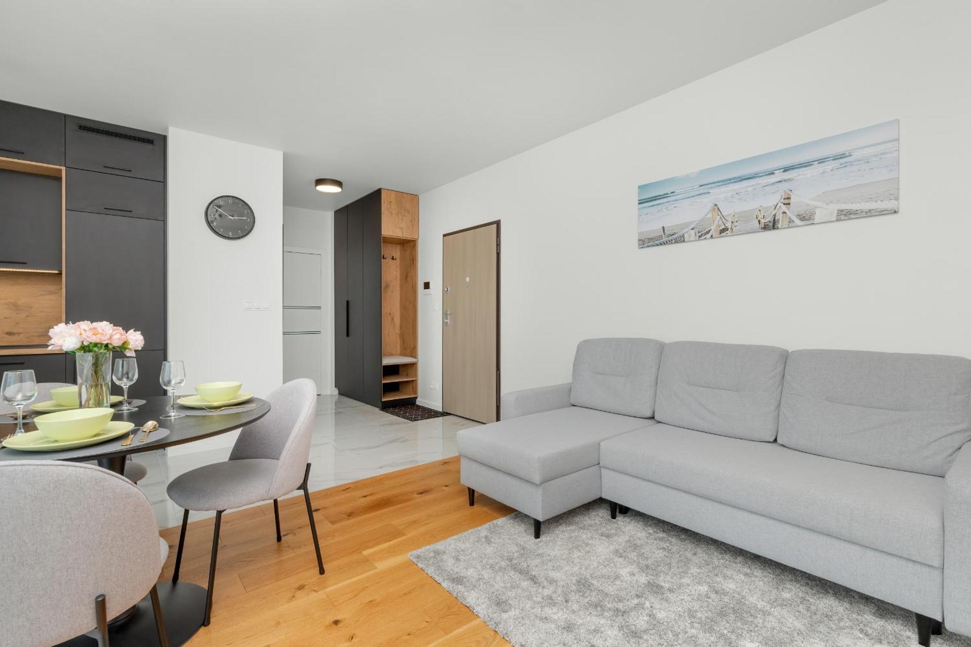Apartament Na 15 Pietrze Z Widokiem Na Zatoke W Gdyni I Parkingiem By Noclegi Renters Gdynia Ngoại thất bức ảnh